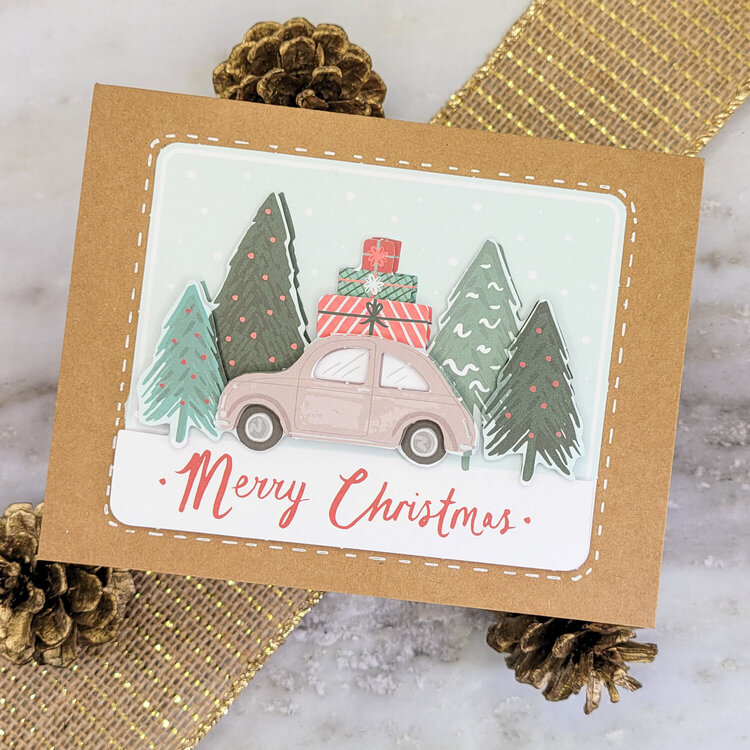 Merry Christmas Car card