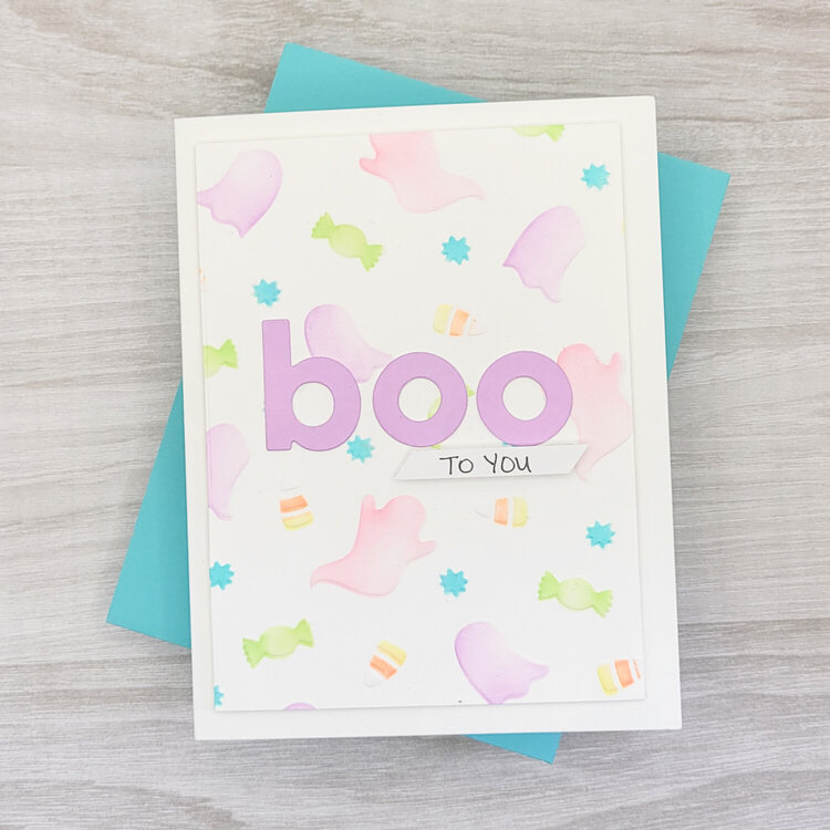 Boo to you Halloween Card