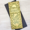 Thankful and Grateful rustic card