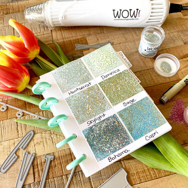 Embossing Powder Swatch Book