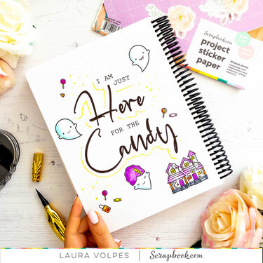 Canvo Bullet Journal with DIY Stickers
