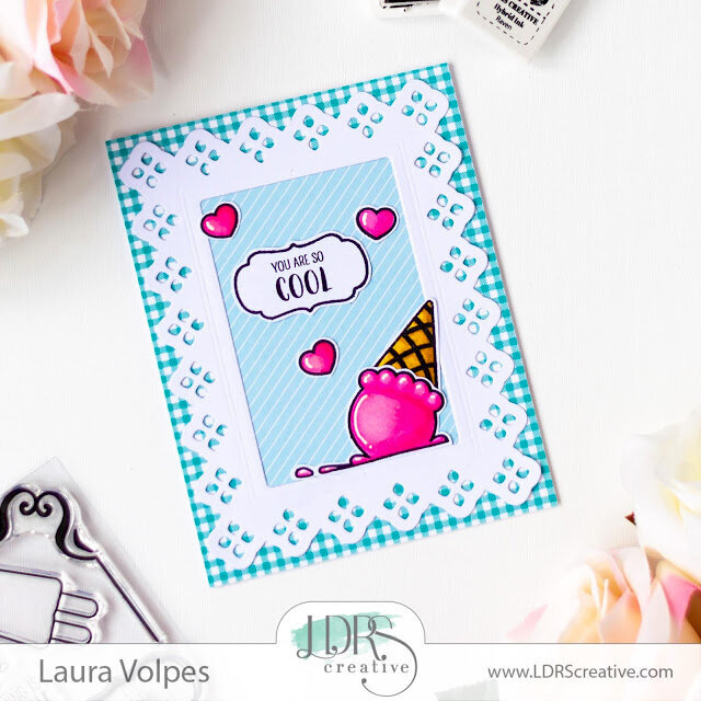 Quick and Easy Summer Card | LDRS Creative Ice Cream Party