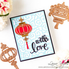 Card with Die Cuts Only feat Spellbinders