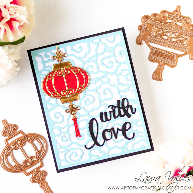 Card with Die Cuts Only feat Spellbinders