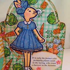 Springtime Julie Nutting Bunny Tag Book (page 5)