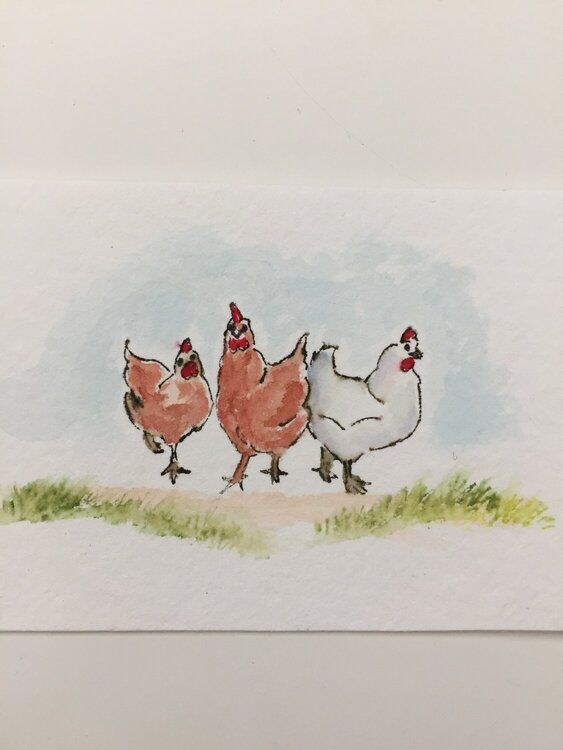 Art Impressions - &#039;Chicken up on you&#039;