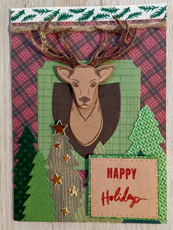 Happy Holidays (deer)