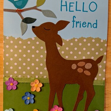 Hello Friend-Deer