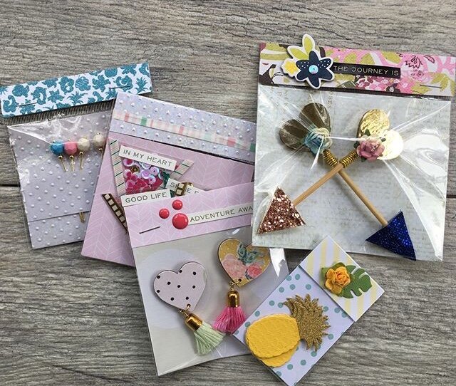 Lots of Handmade Embellishments