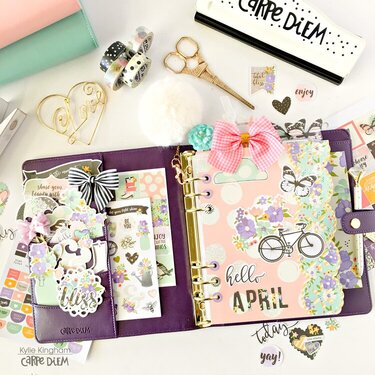 Carpe Diem ~April Planning With Bliss.