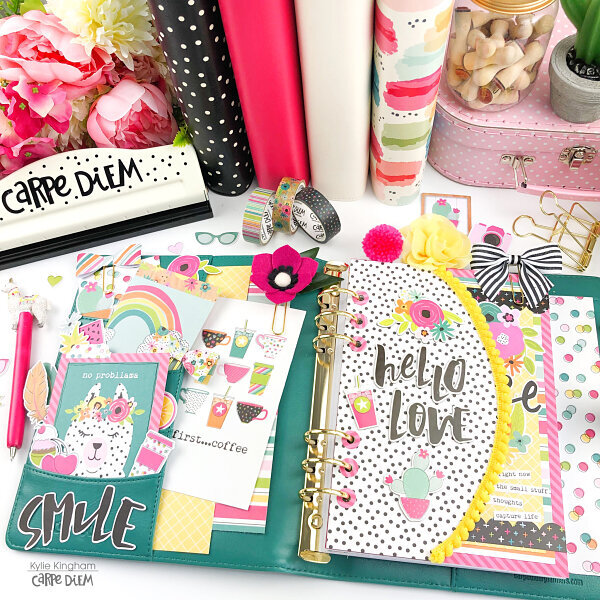 Oh Happy Day Planner pages.