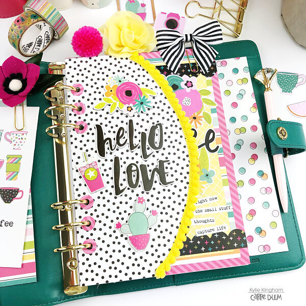 Oh Happy Day Planner pages.