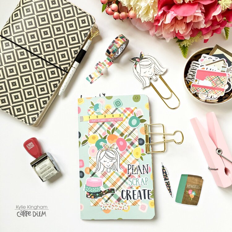 Crafty Girl Travellers Notebook.