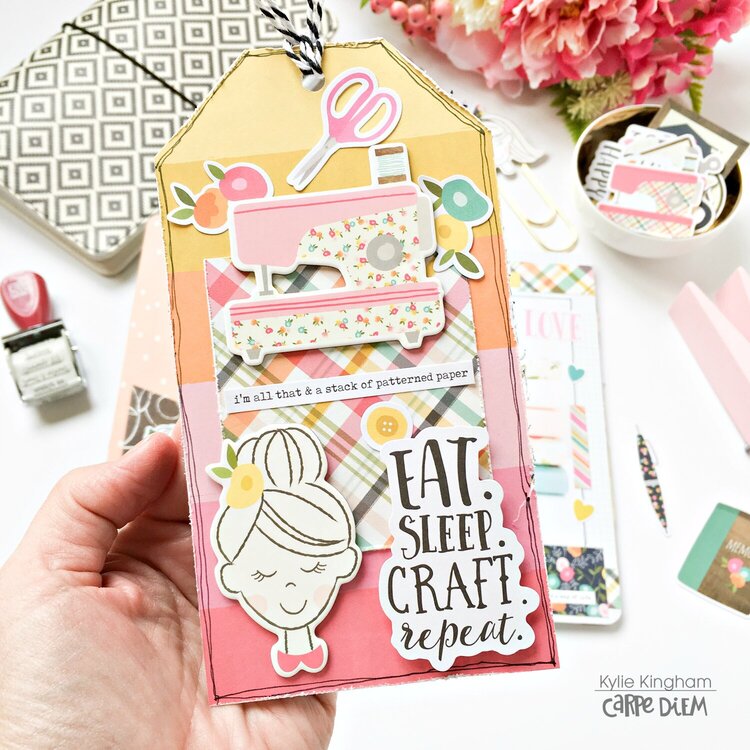 Crafty Girl Travellers Notebook.