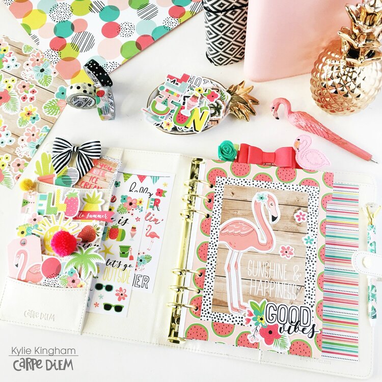 Hello Summer Planner pages