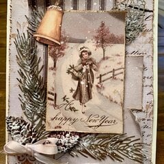Vintage Christmas card 
