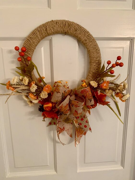 Fall wreath