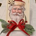 Santa, small plaque 