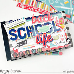 Snap Flipbook with School Life Collection - Simple Stories