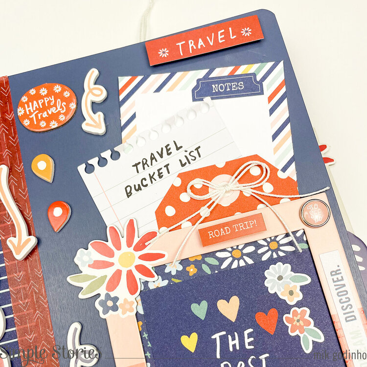 Snap Flipbook with Safe Travels Collection - Simple Stories