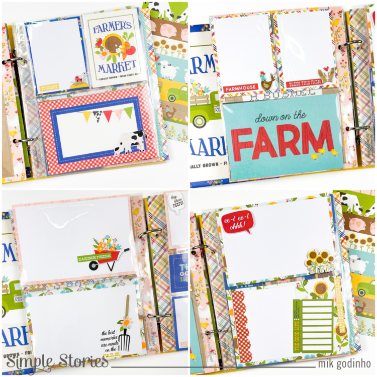 Snap Binder with Homegrown Collection - Simple Stories