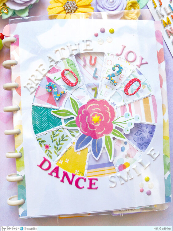 2020 Planner Spinner made with Paige Evans&#039; Bloom Street Collection