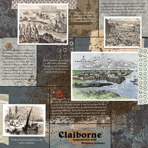 W, Claiborne to Jamestown Early History 1607-1622