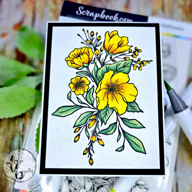 Wildflower note card