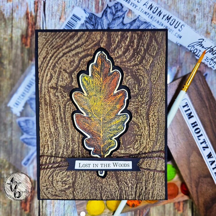 Fall leaf cards 