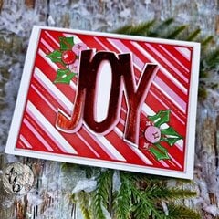 Candy Cane Joy card