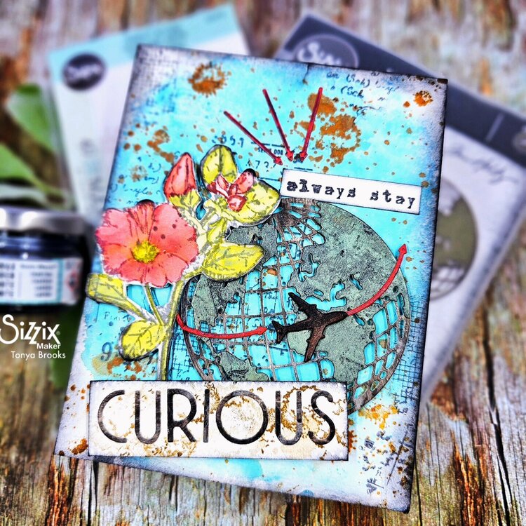 Stay curious card