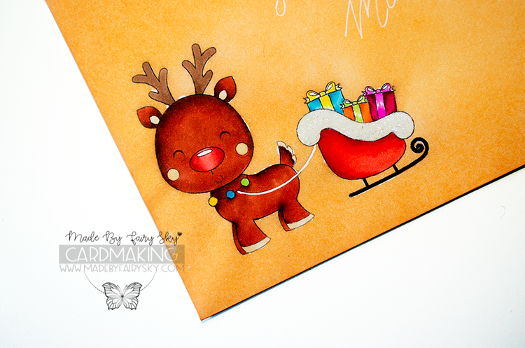 Christmas Enveloppe with Craftin Desert Divas