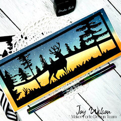 Deer To Me Easy Ink Blended Background