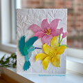 Spellbinders Bibis Hummingbird