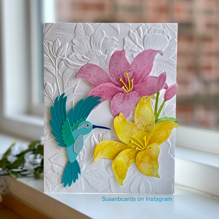 Spellbinders Bibis Hummingbird