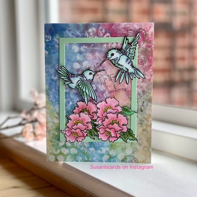 Stampendous Hummingbird Day Spring Collection