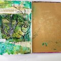 Secret Garden | Art Journal Page