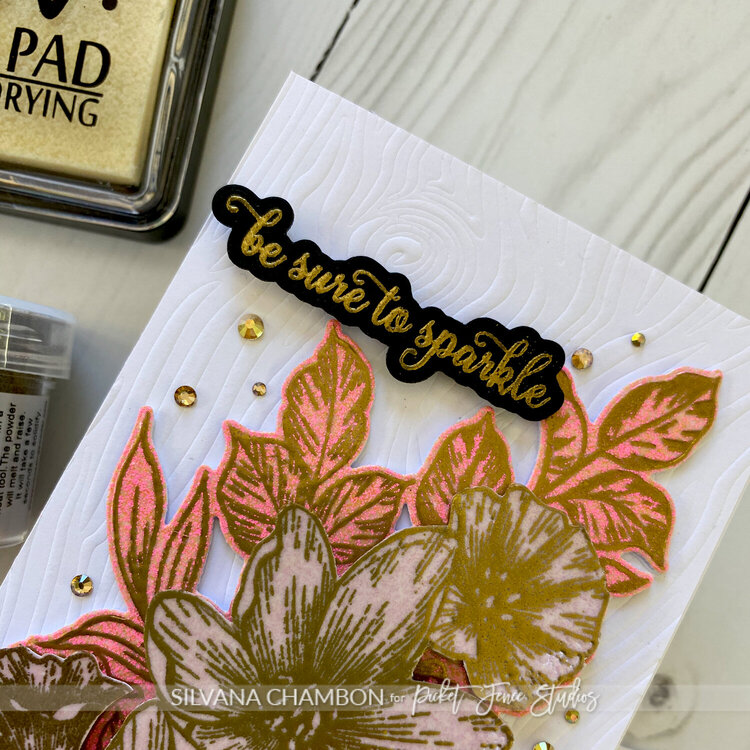 &quot;Be sure to sparkle&quot; with Wow! Embossing Powders and Picket Fence Studios
