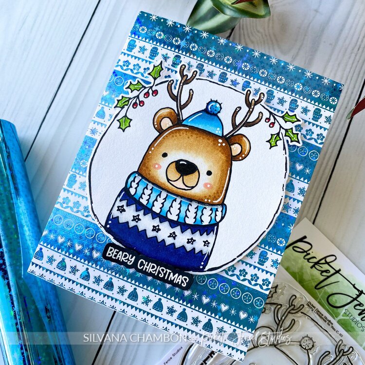 Beary Christmas from Picket Fence Studios
