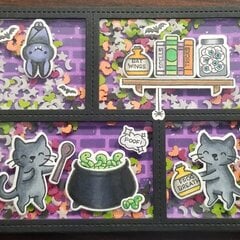 Halloween Card with LF Stamps