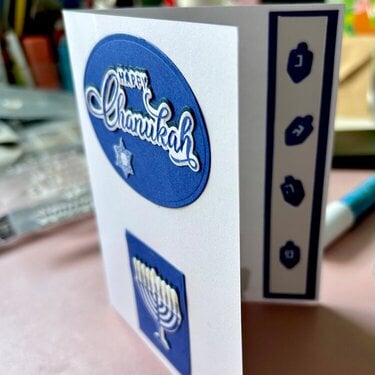 My first Chanukah card