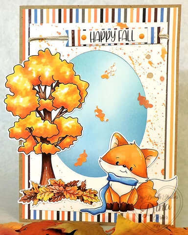 Happy Fall Little Fox