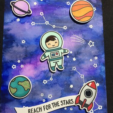 Out of This World Birthday Card