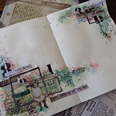 Art Journal page, Asia Marquet