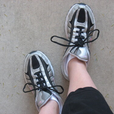 got my walkin&#039; shoes on