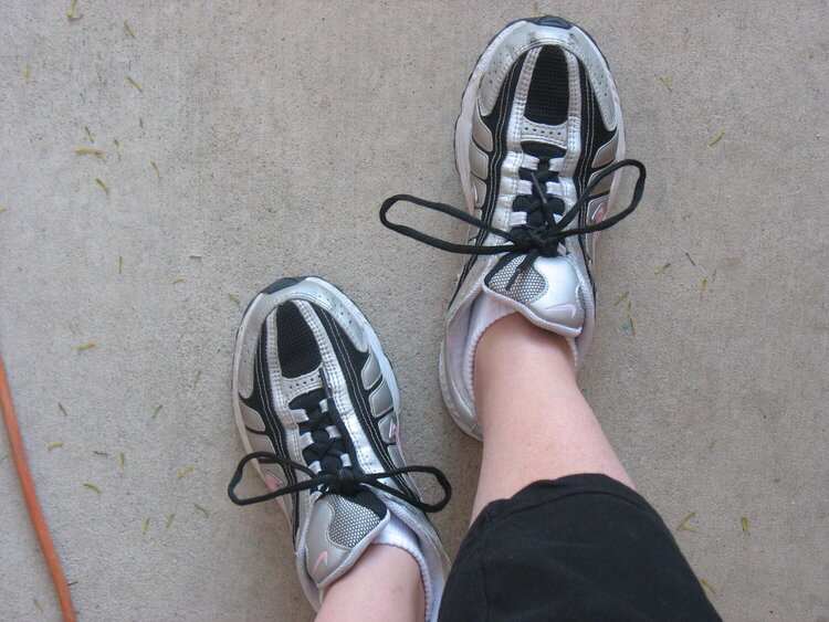 got my walkin&#039; shoes on