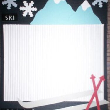 Ski photo mat