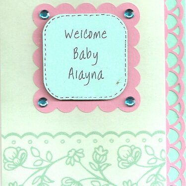 Welcome Baby Alayna