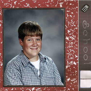 Middle School - Justin 8th grade
