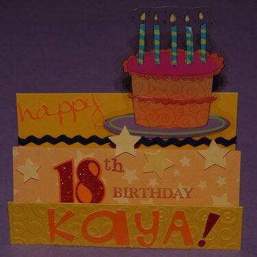 Kaya&#039;s 2010  Birthday Card